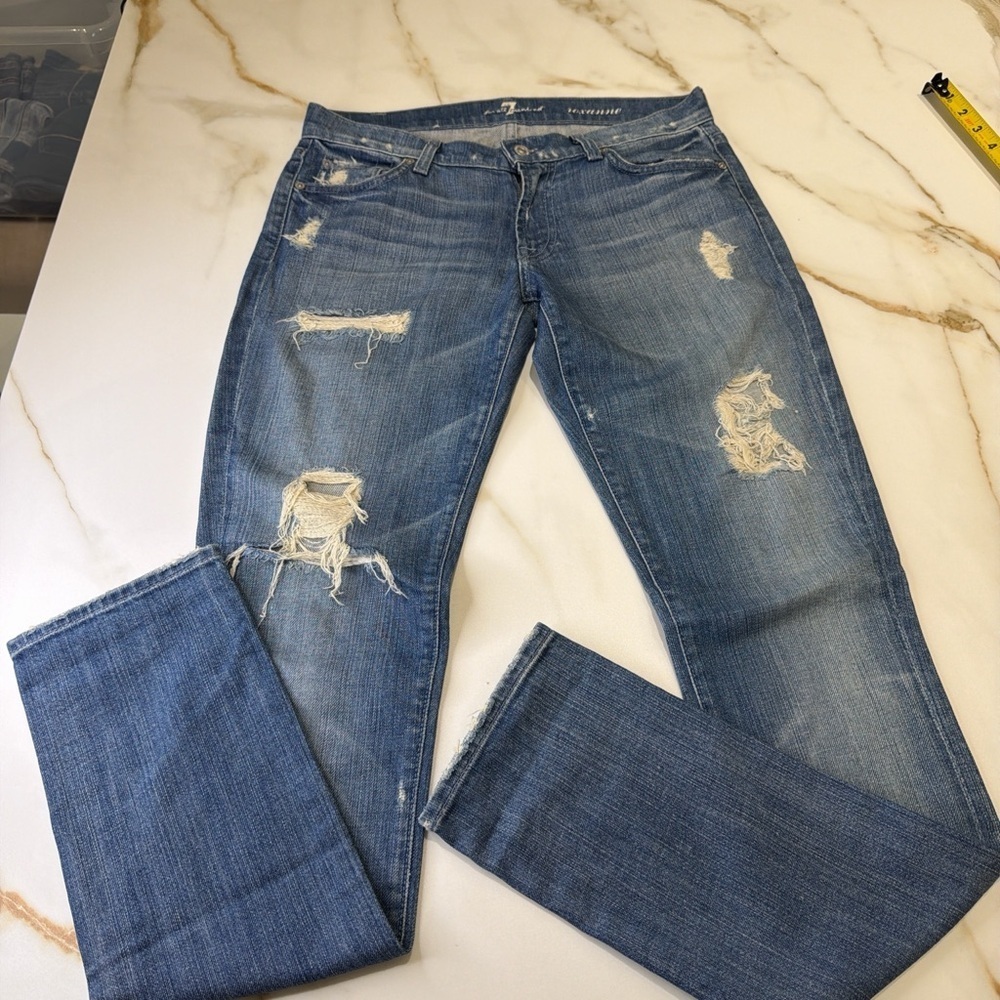 7 for all mankind Roxanne boyfriend jeans
